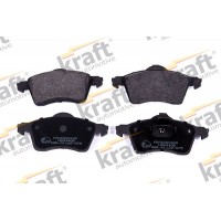 6000400 KRAFT AUTOMOTIVE Комплект гальмівних колодок дисковий гальм