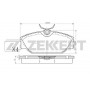BS-1159 ZEKKERT Комплект гальмівних колодок дисковий гальм