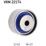 VKM 22174 SKF Паразитный / Ведущий ролик, Зубчастий ремінь