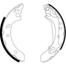 8DB 355 002-211 HELLA PAGID Комплект гальмівних колодок