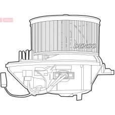 DEA07004 DENSO Вентилятор салону