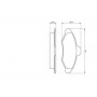 0 986 460 949 BOSCH КомплеК т гальмівних колодок, дискове гальмо