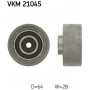 VKM 21045 SKF Паразитный / Ведущий ролик, Зубчастий ремінь