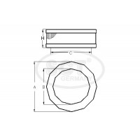 SB 519 SCT - MANNOL Повітряний фільтр