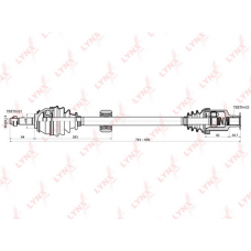 CD-6306 LYNXauto Привідний вал