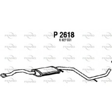 P2618 FENNO Середній глушник вихлопних газів