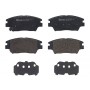 P 77 001 BREMBO Комплект гальмівних колодок дисковий гальм