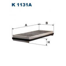 K 1131A FILTRON Фільтр повітря у внутрішньому просторі
