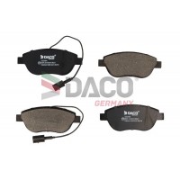 322364 DACO Germany Комплект гальмівних колодок дисковий гальм