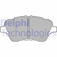 LP2474 DELPHI Комплект гальмівних колодок дисковий гальм