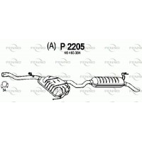 P2205 FENNO Глушник вихлопних газів кінцевий