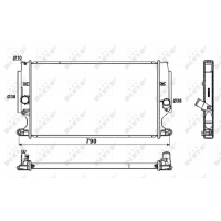 WG1722115 WILMINK GROUP Радіатор охолодження двигуна