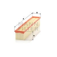 C 47 109 MANN-FILTER Повітряний фільтр