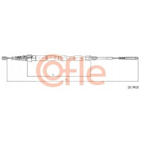 10.7410 COFLE Тросик, cтояночный тормоз