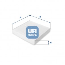 5303900 UFI Фільтр повітря у внутрішньому просторі