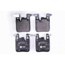 8DB 355 021-611 HELLA Комплект гальмівних колодок дисковий гальм