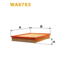 WA6783 WIX FILTERS Повітряний фільтр