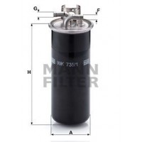 WK 735/1 MANN-FILTER Паливний фільтр