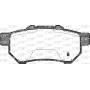 BPA0233.52 OPEN PARTS Комплект гальмівних колодок дисковий гальм