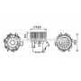 RT8599 AVA QUALITY COOLING Вентилятор салону