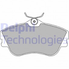 LP918 DELPHI Комплект гальмівних колодок дисковий гальм