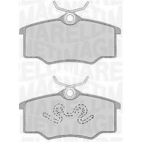 363916060531 MAGNETI MARELLI КомплеК т гальмівних колодок, дискове гальмо