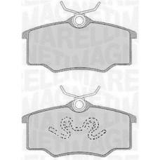 363916060531 MAGNETI MARELLI КомплеК т гальмівних колодок, дискове гальмо