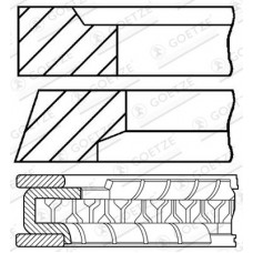 WG1096510 WILMINK GROUP Комплект поршневих кілець