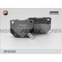 BP43293 FENOX Комплект гальмівних колодок дисковий гальм