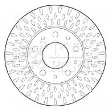 KBD4608 KEY PARTS Гальмівний диск
