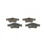0 986 495 248 BOSCH Комплект гальмівних колодок дисковий гальм