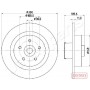 DP-0700C JAPANPARTS Гальмівний диск