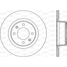 BDR1931.10 OPEN PARTS Гальмівний диск