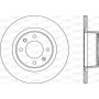 BDR1931.10 OPEN PARTS Гальмівний диск