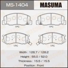 MS-1404 MASUMA Комплект гальмівних колодок