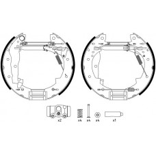 8DB 355 022-731 HELLA PAGID Комплект гальмівних колодок