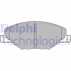 LP2444 DELPHI Комплект гальмівних колодок дисковий гальм