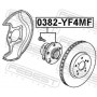 0382-YF4MF FEBEST Ступиця колеса