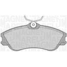 363916060199 MAGNETI MARELLI Комплект гальмівних колодок дисковий гальм