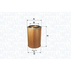 153071760525 MAGNETI MARELLI Повітряний фільтр