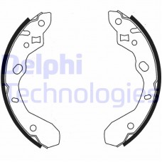 LS1855 DELPHI Комплект гальмівних колодок