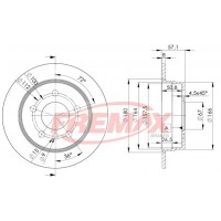 BD0119 FREMAX BRAKE DISC HIGH CARBON