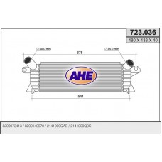 Интеркулер AHE 723.036