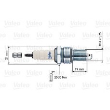 246874 VALEO Свічка запалювання