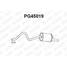 PG45019 VENEPORTE Глушник вихлопних газів кінцевий