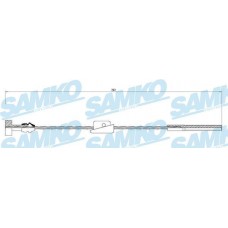C0231B SAMKO Тросик, cтояночный тормоз