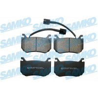 5SP2166 SAMKO Комплект гальмівних колодок дисковий гальм