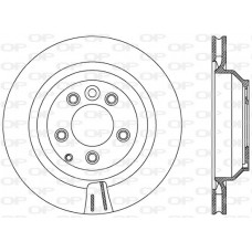 BDR2489.20 OPEN PARTS Гальмівний диск