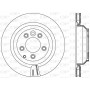 BDR2489.20 OPEN PARTS Гальмівний диск