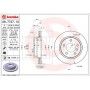 09.7727.10 BREMBO Гальмівний диск